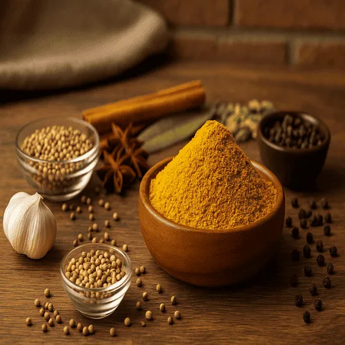 ادویه کاری با کیفیت برای طعم بی‌نظیر غذا و عطر آشپزخانه ایرانی