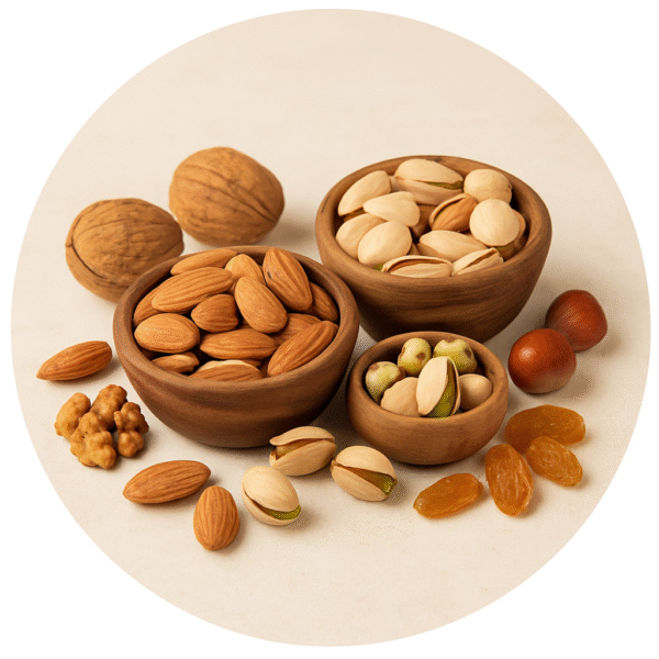 عرضه دسته محصولات خشکبار به صورت آنلاین برای فروش