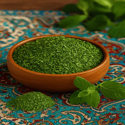 بلغور نعنا مناسب برای آشپزی و دمنوش، درمان سردی معده و آرامشبخش