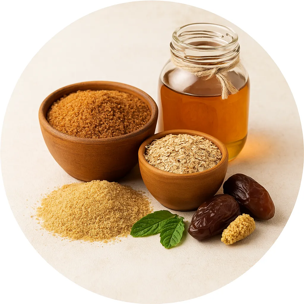 دسته محصولات ارگانیک که خشکبار، جوانه، سبوس و سویق و دانه‌های گیاهان مقوی را شامل می‌شود.